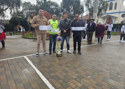 INAUGURACIÓN DE LA LIGA PARROQUIAL SAN JOSÉ DE RARANGA