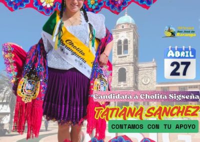 Candidata A Cholita Sígseña